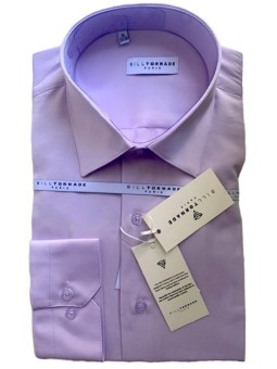 Chemise parme slim Bill...