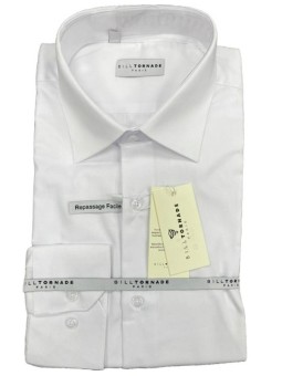 Chemise blanche slim Bill...