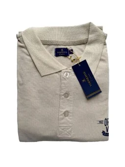 Polo beige manches courtes...