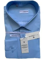 Chemise bleue slim Bill Tornade