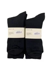 Lot de 6 paires de chaussettes noires Cerruti 1881