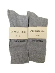 Lot de 6 paires de chaussettes grises Cerruti 1881