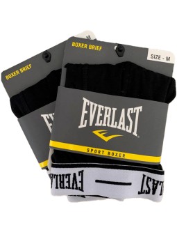 lot de 2 boxers blanc/noir...