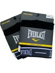 lot de 2 boxers gris/noir Everlast
