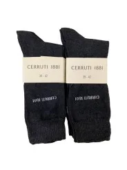 Lot de 6 paires de chaussettes grises foncées Cerruti 1881