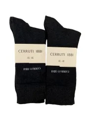 Lot de 6 paires de chaussettes grises foncées Cerruti 1881