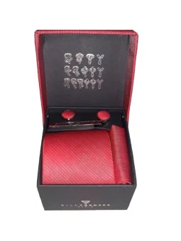 Coffret cravate rouge Bill...