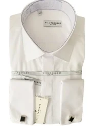 Chemise blanche à boutons de manchettes Bill Tornade