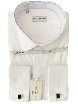 Chemise blanche à boutons...