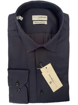Chemise bleu nuit Régular...