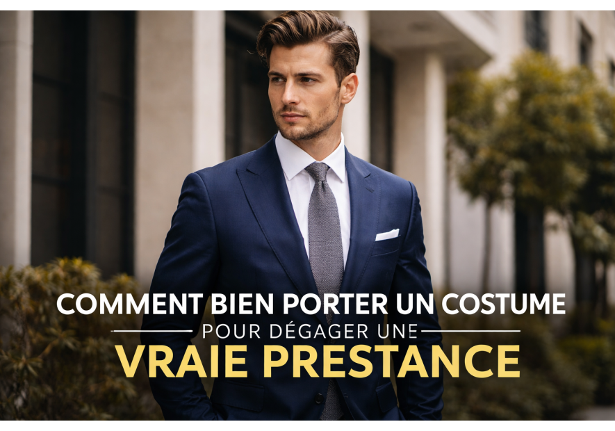 Comment bien porter un costume pour dégager une vraie prestance
