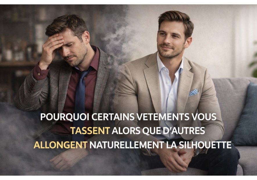 Pourquoi certains vêtements vous tassent alors que d’autres allongent naturellement la silhouette